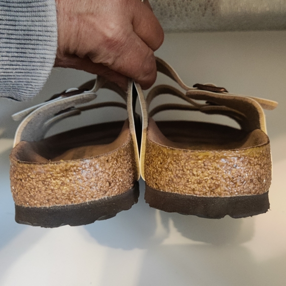 NWOT Vegan Birkenstock Florida Aztec print. Sz 38 N - Picture 6 of 7